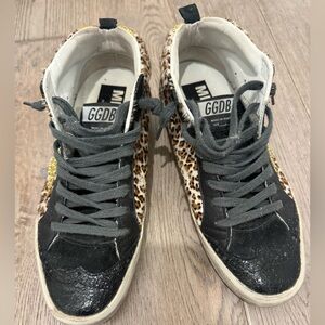 Golden goose sneakers Leopard Pony Hair - size 37